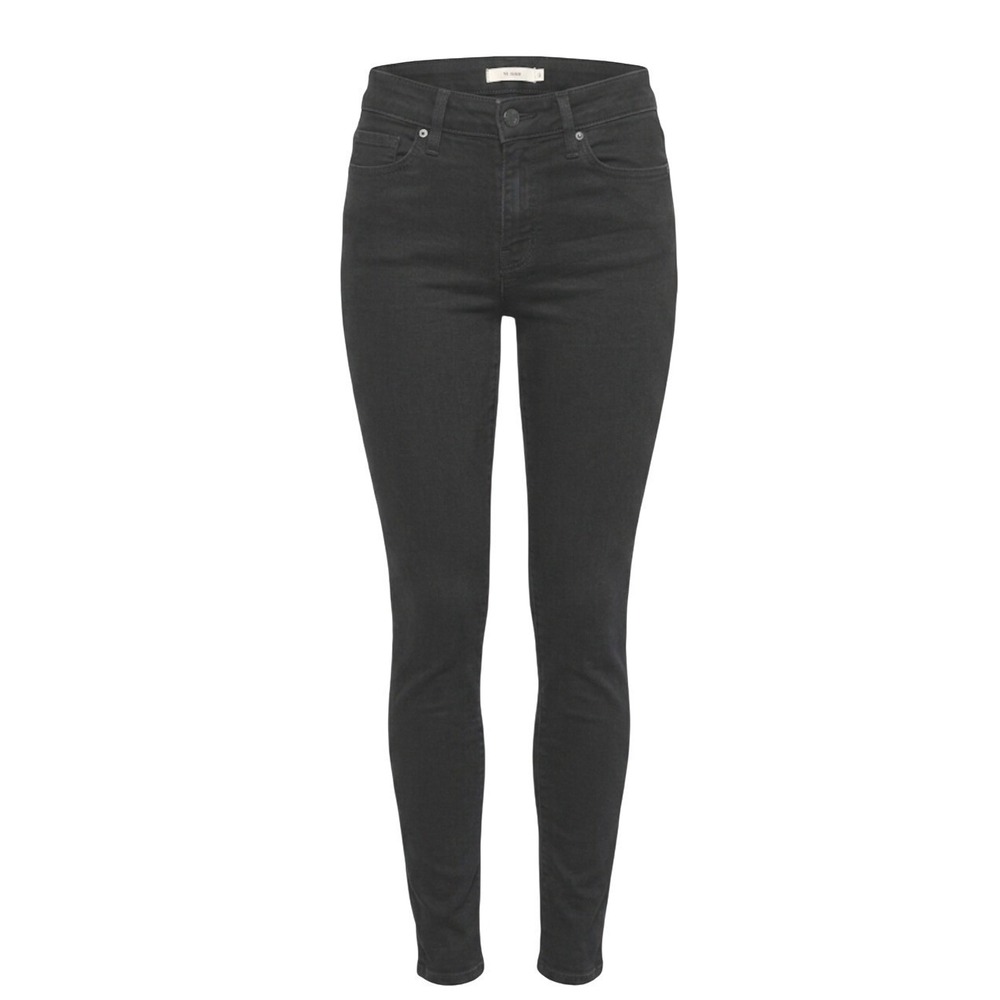 Levis 711 Skinny Jeans Womens 28 Black Stretch Mid Rise Denim W28 L30 Casual Fit